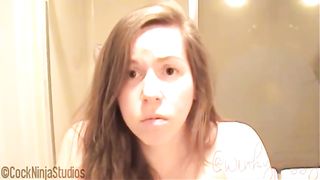 CockNinjaStudios - Brother Fucks Destitute Little Sister After His Workout