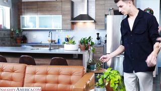 Wendy Raine || Parker Ambrose - Busty cougar Wendy Raine is amazed by her boyfriend's son's big cock / 31673