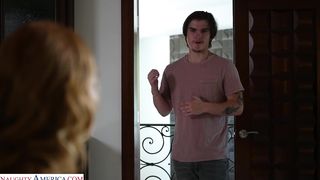 Sedona Reign || Tyler Cruise (Sexy redhead MILF Sedona Reign fucks her son's friend for fun / 32095)