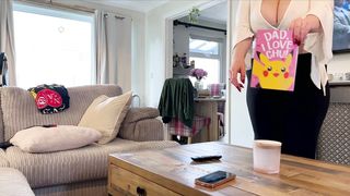 Got stuck to get Daddys attention, he creampied me twice