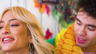 Gigi Dior & Kathryn Mae - Mom Pussy Makes A Perfect Thanksgiving