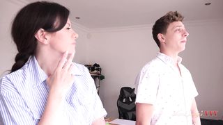 Jessica Sin Negotiates A Discount with the Landscaper