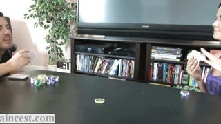 Sister lost virginity her Brother in Poker