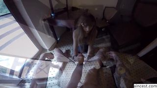 Bad Brother fucks innocent Sister`s Ass and Pussy